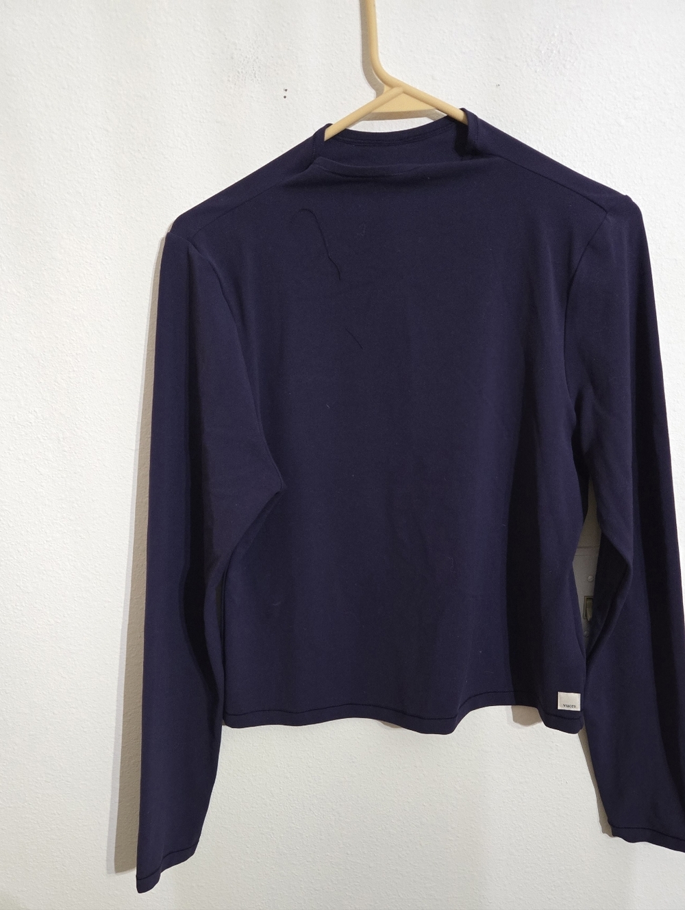 Vuori Navy Long Sleeve Crew Top